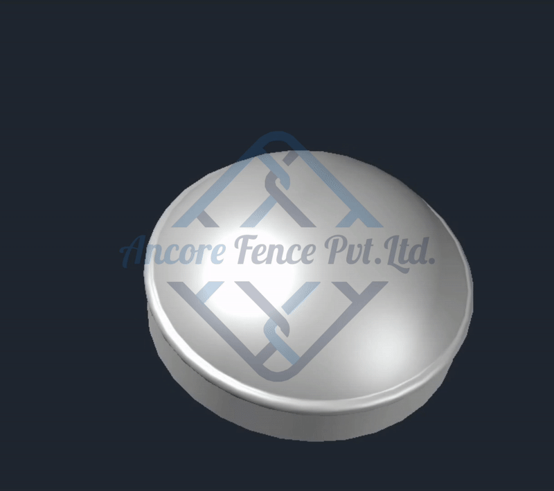 Post Cap Malleable